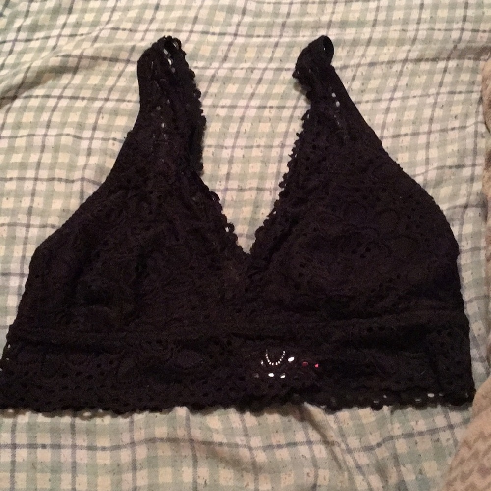 Black bra